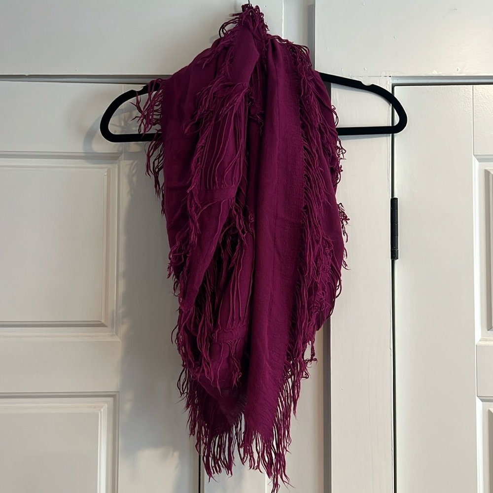 Urban Outfitters Deena & Ozzy Shredded Square Scarf